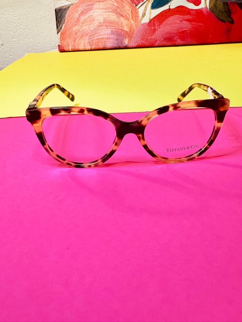 Tiffany & Co. Women's Tortoiseshell Fashion Glasses - Brown - Picture 5 of 13
